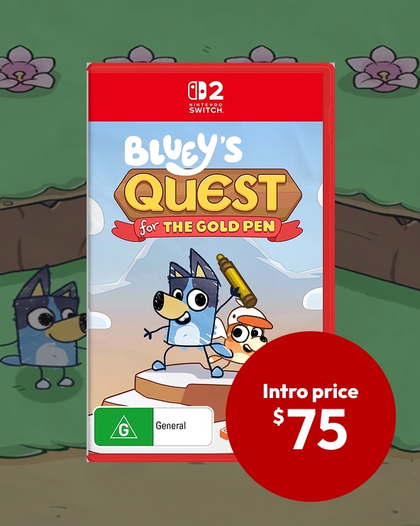 Introductory Offer $75 Price after offer ends $79 Blueys Quest for the Gold Pen - Nintendo Switch 2	