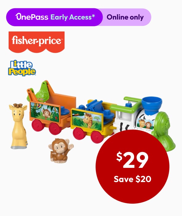 Fisher-Price little people musical zoo train