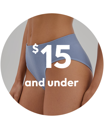 $15 & under briefs