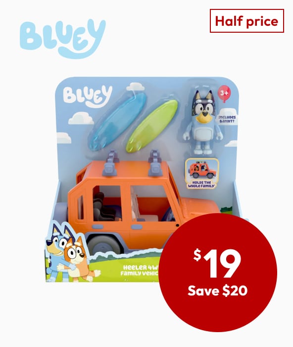 Bluey Heeler 4WD Family Vehicle Bluey Heeler 4WD Family Vehicle