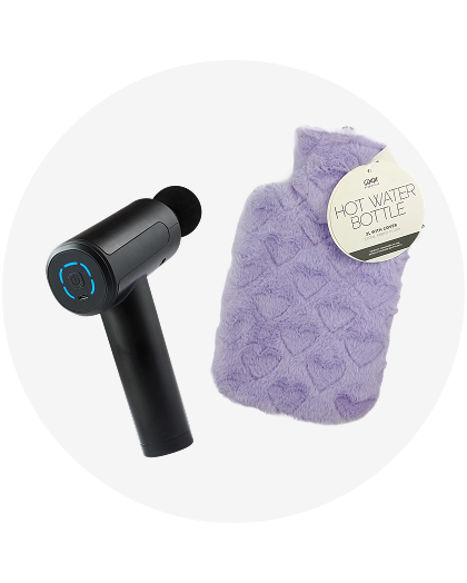 Heat packs and massage