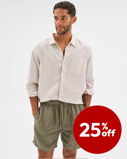 25% off Men's Shorts