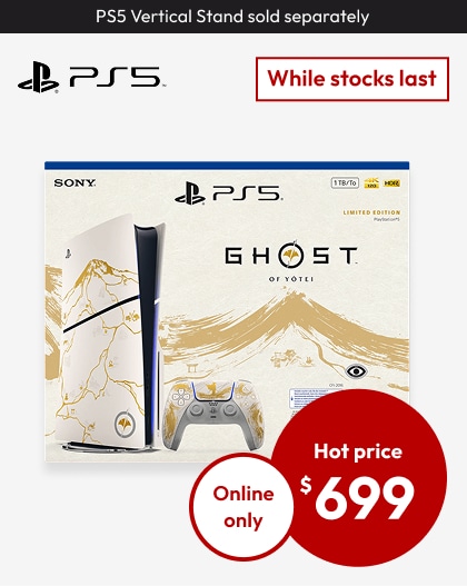 PlayStation 5 Console Disc Ghost of Yotei Bundle