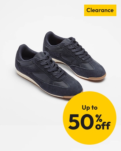 Selected men's clearance shoes
