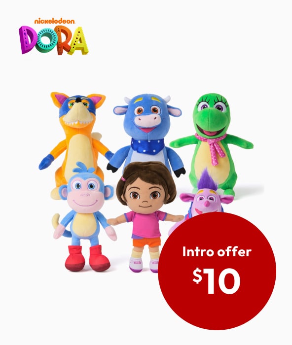 Dora The Explorer Basic Plush Toy - Assorted Dora The Explorer Basic Plush Toy - Assorted