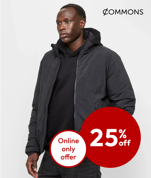 Selected men’s Commons clothing Selected men’s Commons clothing