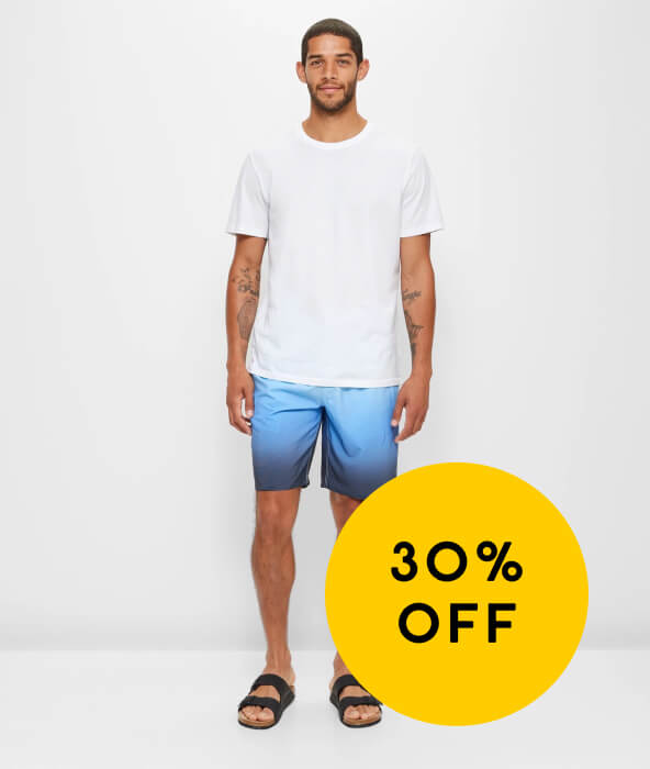 30% Off Men's Swimwear