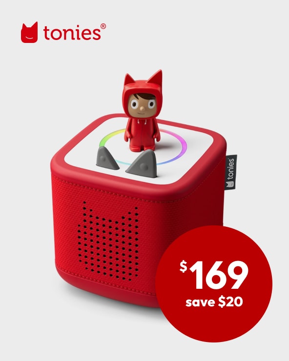 $169 save $20 Tonies Toniebox 2 Starter Set with Creative Tonie Rubie