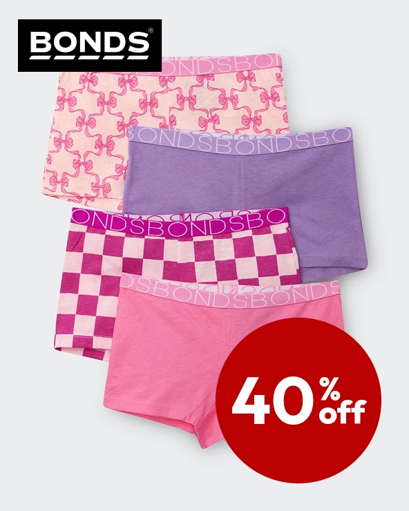 40% off Kids' BONDS	