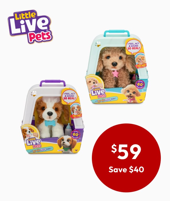 Little Live Pets My Really Real Puppy - Patches The Beagle - Assorted* Little Live Pets My Really Real Puppy - Patches The Beagle - Assorted*