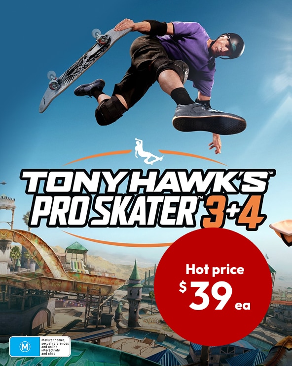 $39 Tony Hawk's™ Pro Skater 3 + 4