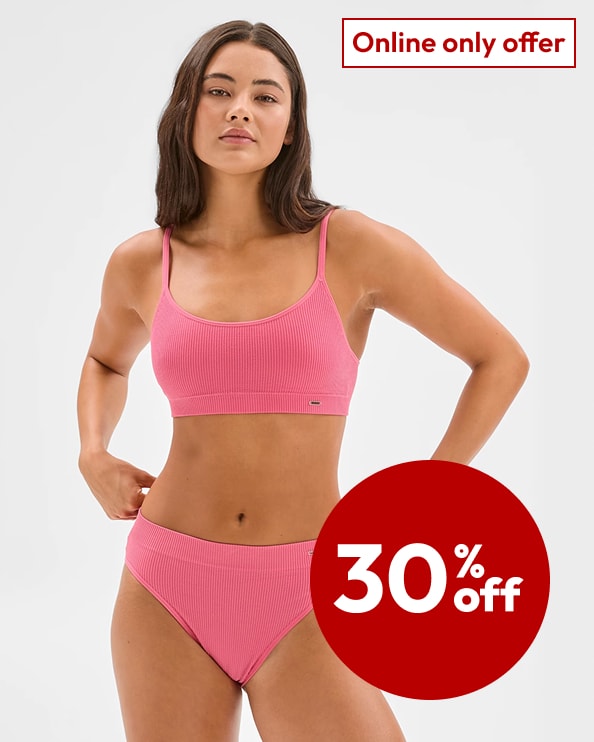 Selected women’s underwear and sleepwear